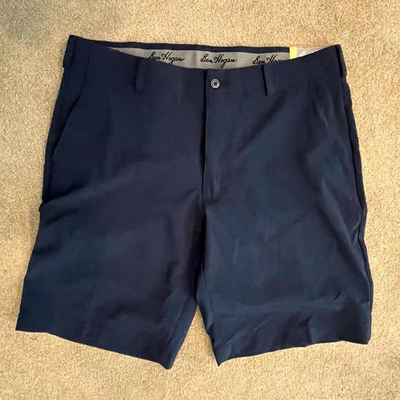 Ben Hogan Performance Men's Flat Front Active Flex Stretch Golf Short - 36 - Picture 3 of 3